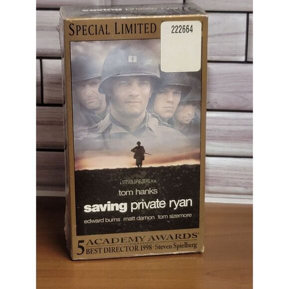 VHS Saving Private Ryan (sealed) #A48 - Picture 1 of 5